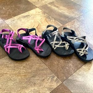 Chacos sandals bundle of 2. These are still in new condition, worn three times.